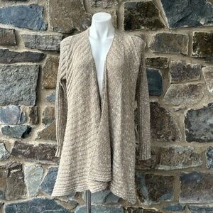 FREE PEOPLE Open Front Knit Wool Blend Cardigan S/P
